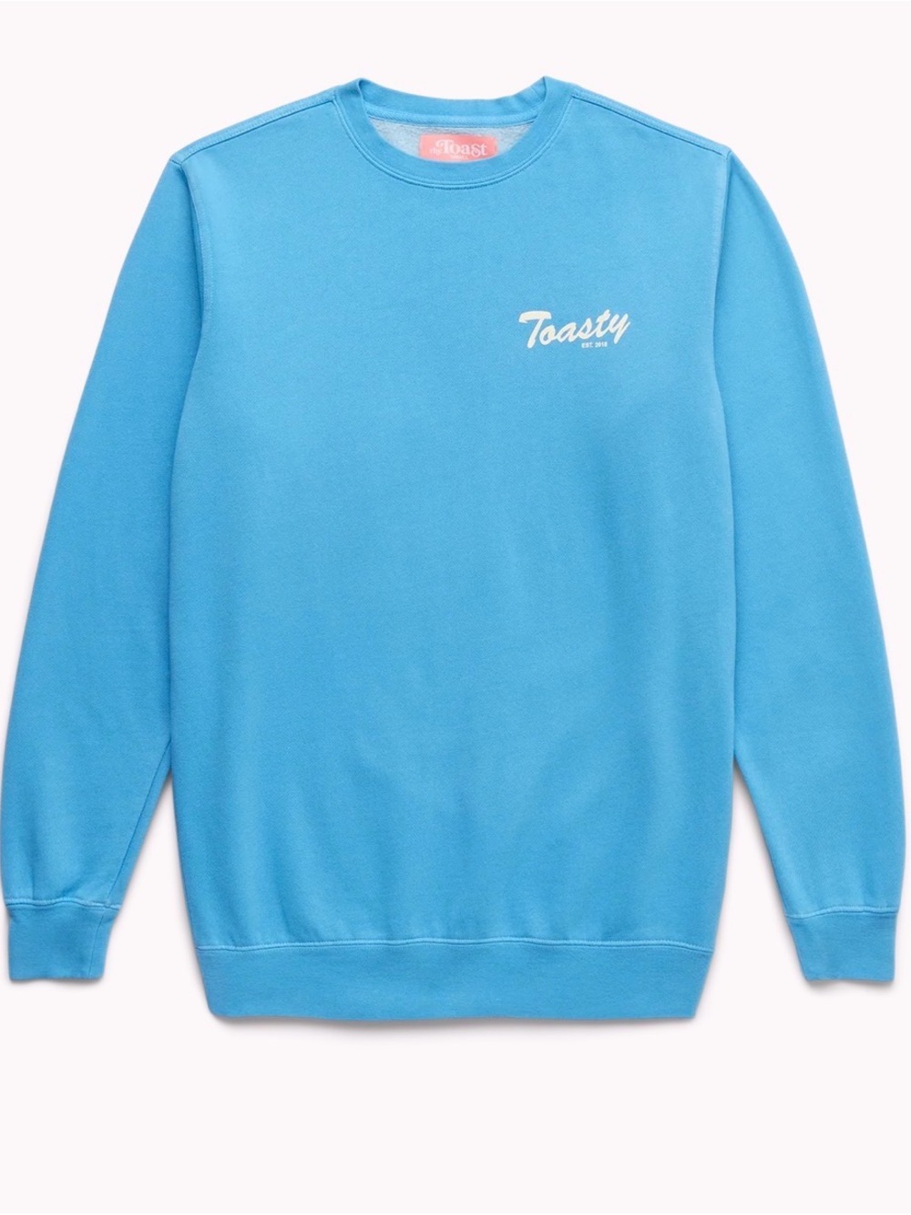 The Morning Toast Toasty Crewneck Cerulean